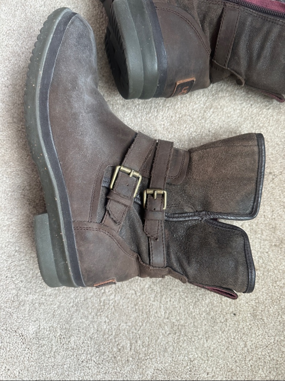 UGG Black Tread Sole Boots